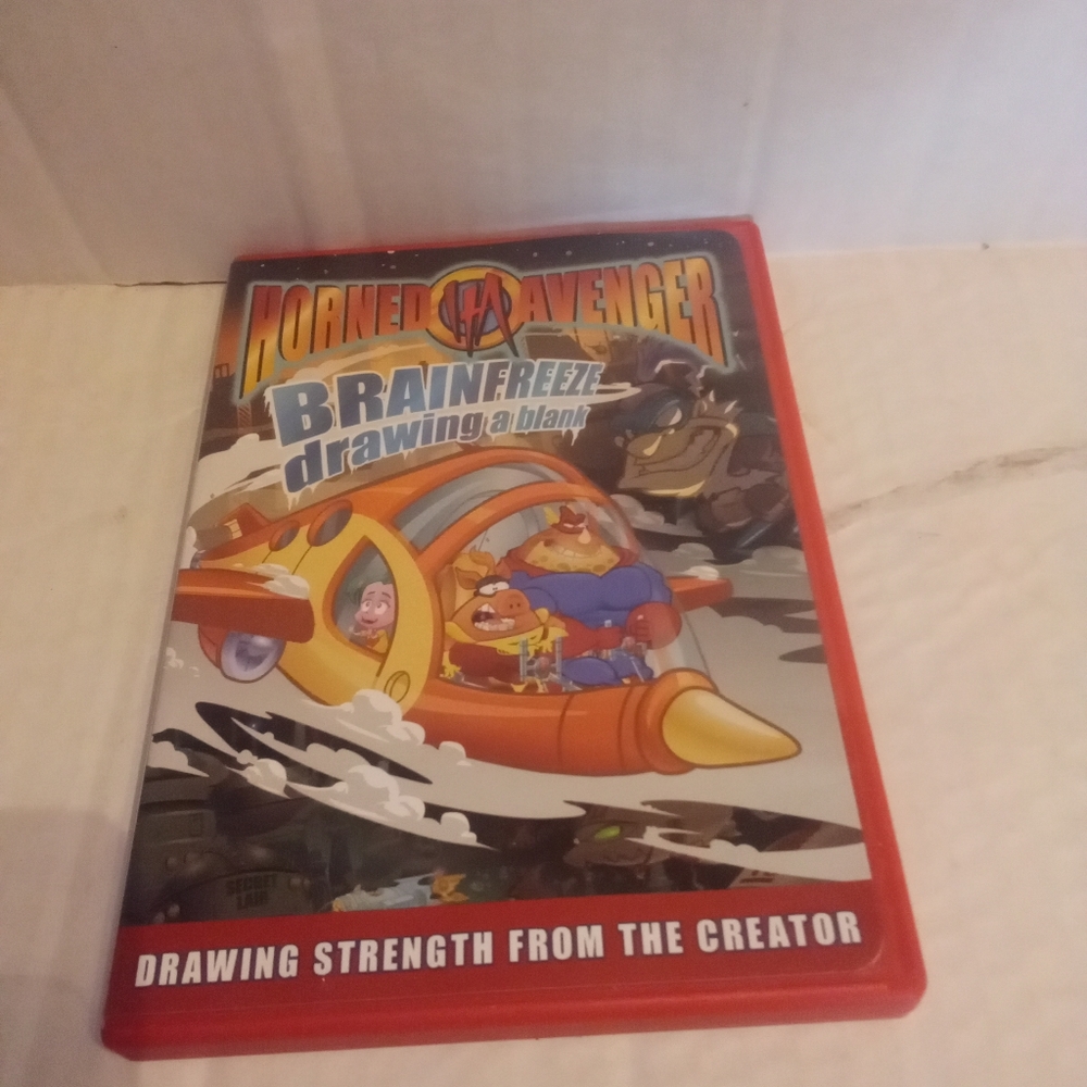 Horned Avenger: Brain Freeze Drawing a Blank DVD Christian Kids Cartoon